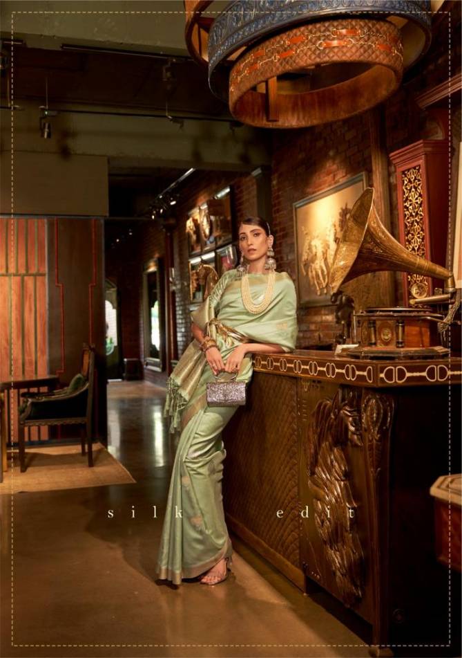 Rajtex Kushita Silk Heavy Wedding Wear Fancy Latest Saree Collection